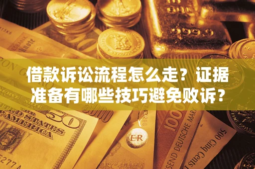 北京借款诉讼流程怎么走？证据准备有哪些技巧避免败诉？