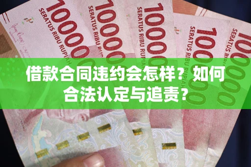北京借款合同违约会怎样？如何合法认定与追责？